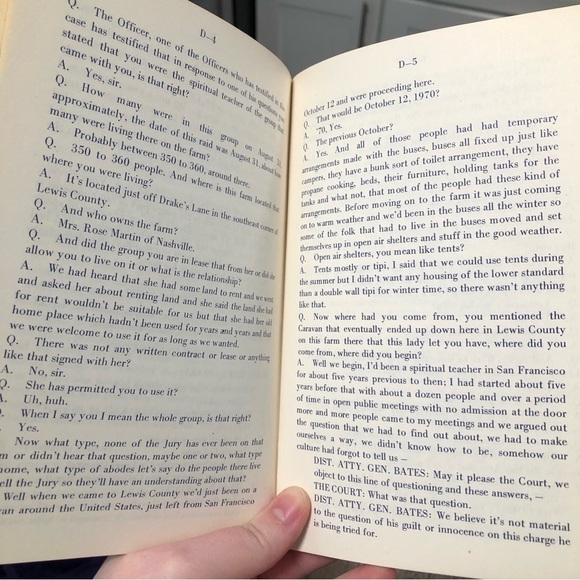 The Grass Case NEW RARE Soft Cover book Stephen Gaskin versus State of Tennessee - Picture 4 of 5